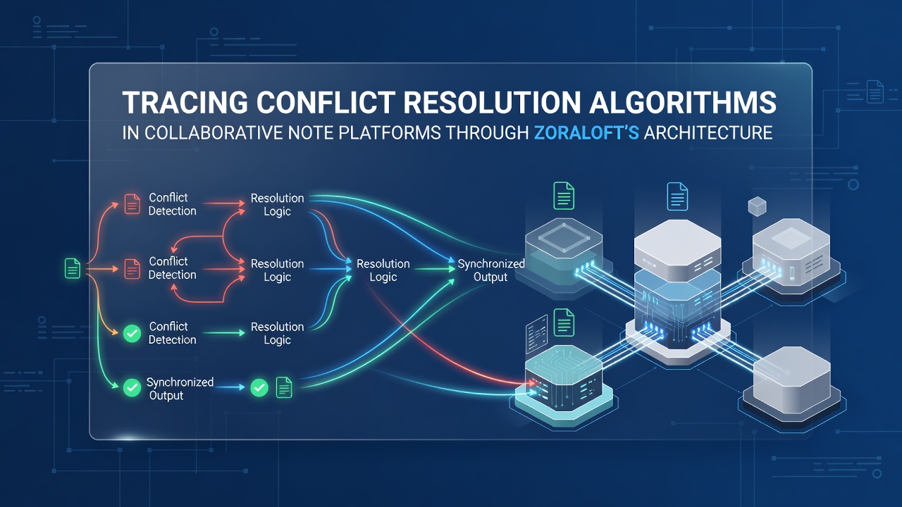 Tracing Conflict Resolution Algorithms in Collaborative Note Platforms Through Zoraloft's Architecture