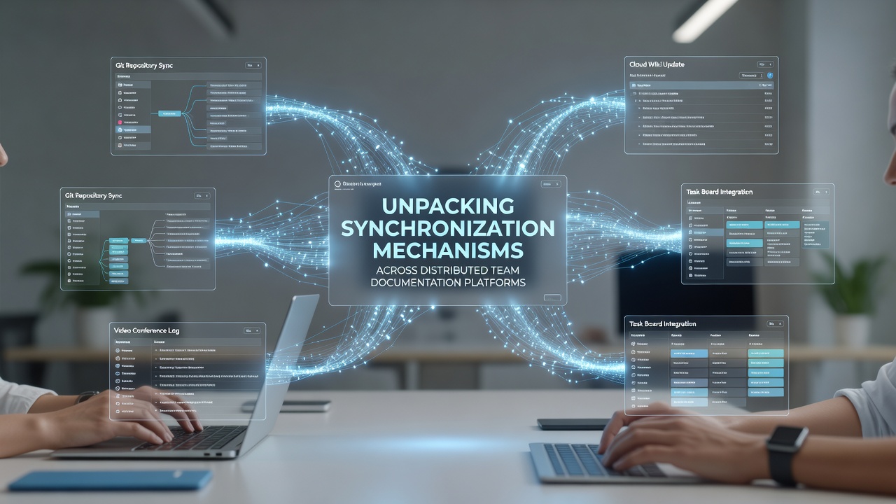 Unpacking Synchronization Mechanisms Across Distributed Team Documentation Platforms